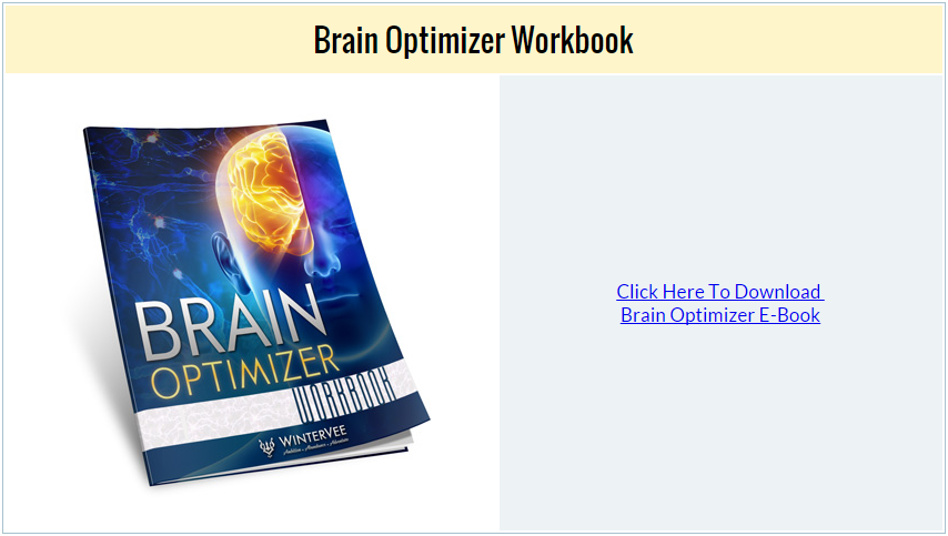 Brain Optimizer Workbook
